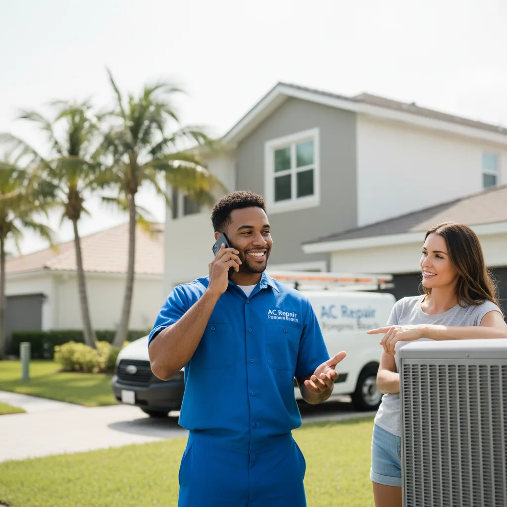 AC Repair Pompano Beach customer support in Flossmoor